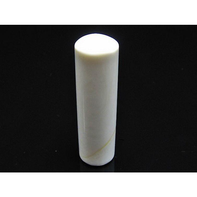シャコガイ 印材販売 (篆刻不可) (18mm) 印鑑 実印 パワーストーン