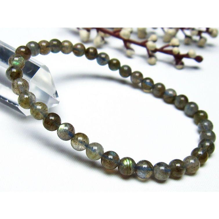 【14kgf 】神秘性を纏う＊ラブラドライトブレスレット&ロングピアス ラブラドライト ブレスレット 5mm t219-5083 : 誠安天然石専門店