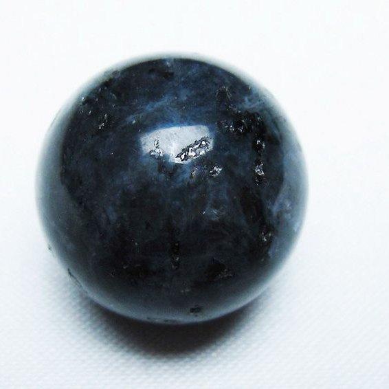 モリオン 純天然 黒水晶 丸玉 22mm t220-9175 : 誠安天然石専門店