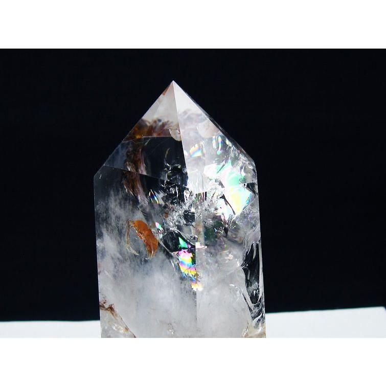 高透明 虹入り ヒマラヤ 綺麗☆六角柱 ポイント 虹入り ヒマラヤ水晶 六角柱 t222-2525 : 誠安天然石専門店 - 通販