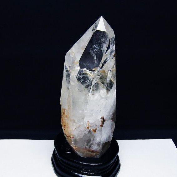 1.2Kg 虹入り ヒマラヤ水晶 六角柱 t222-2539 : 誠安天然石専門店 