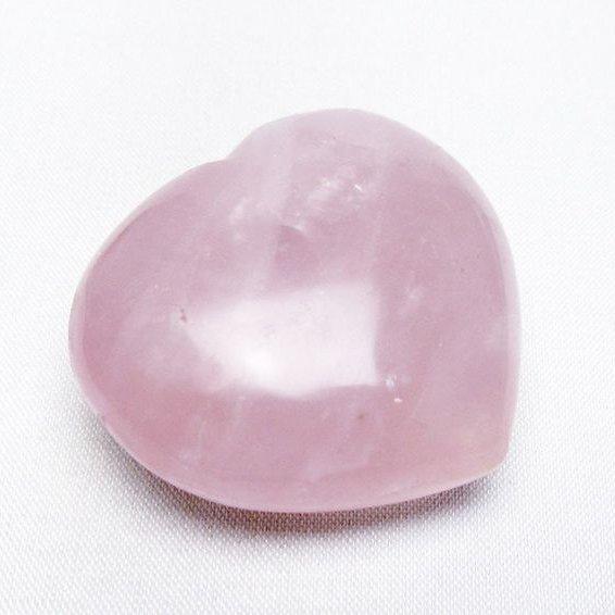 ローズクォーツハート 置物 t225-8307 : 誠安天然石専門店 - 通販