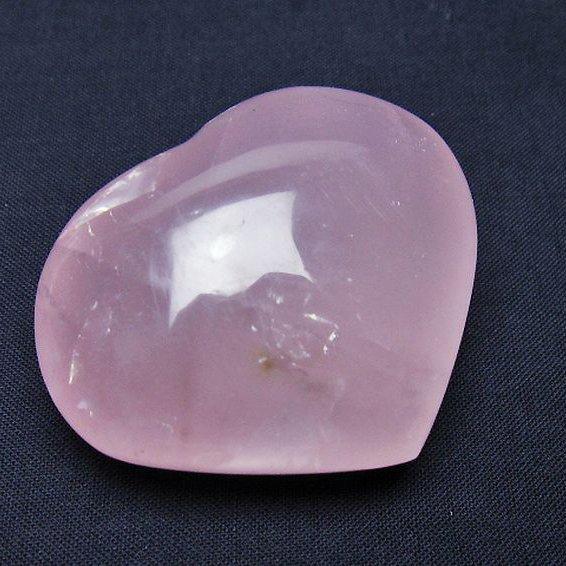 ローズクォーツハート 置物 t225-8593 : 誠安天然石専門店 - 通販