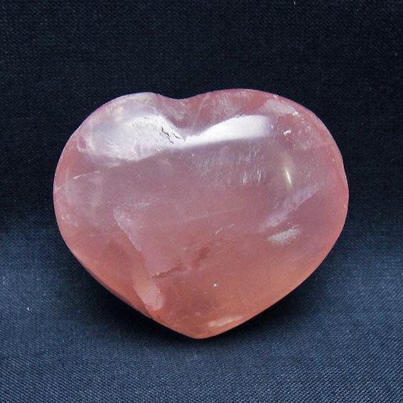 ローズクォーツハート 置物 t225-8644 : 誠安天然石専門店 - 通販