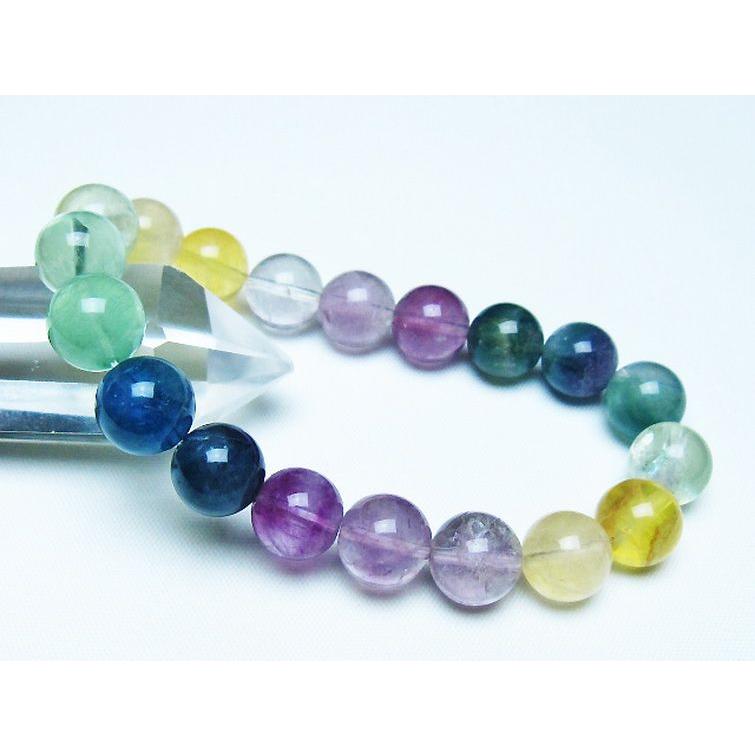 フローライト ブレスレット 11mm t229-5372 : 誠安天然石専門店 - 通販