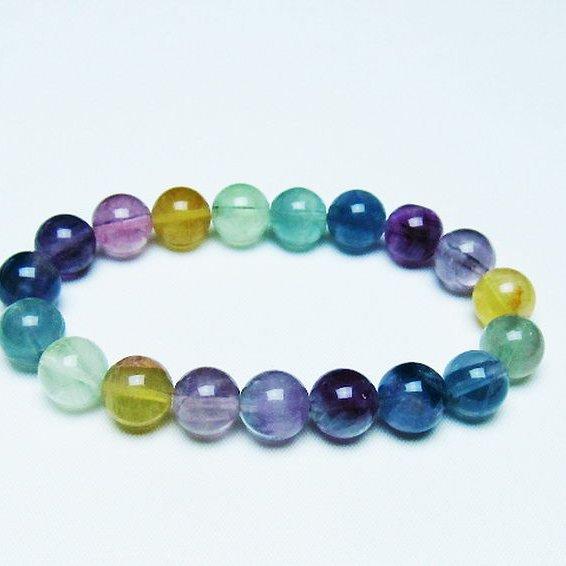 丸ごとフローライト　天然石デザインブレスレット　素敵な逸品 丸ごとフローライト 天然石デザインブレスレット 素敵な逸品 丸ごと