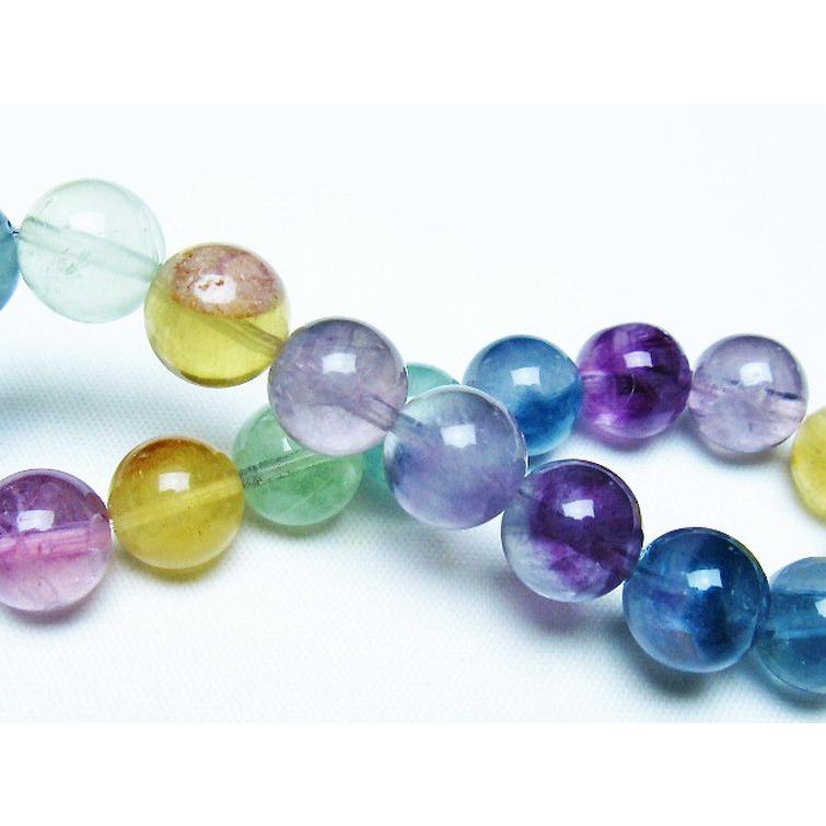 フローライト ブレスレット 10mm t229-5395 : 誠安天然石専門店 - 通販