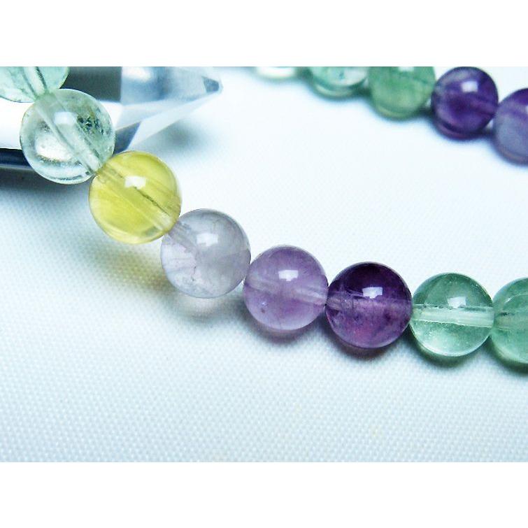 フローライト ブレスレット 8mm t229-5472 : 誠安天然石専門店 - 通販