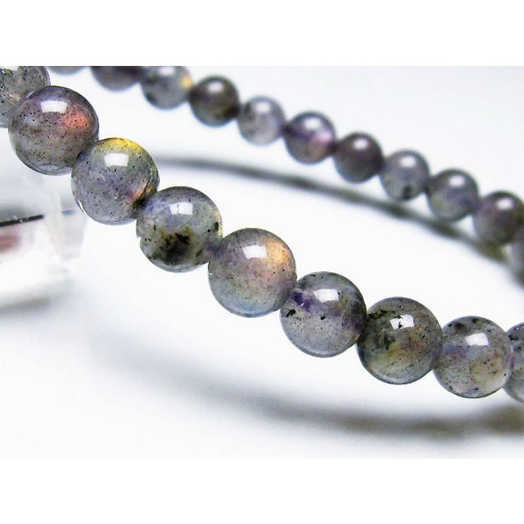 ピンクラブラドライト ブレスレット 7mm t235-2783 : 誠安天然石専門店