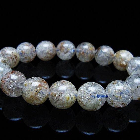 ホワイトガーデンファントムクォーツ ブレスレット 12mm t239-3028