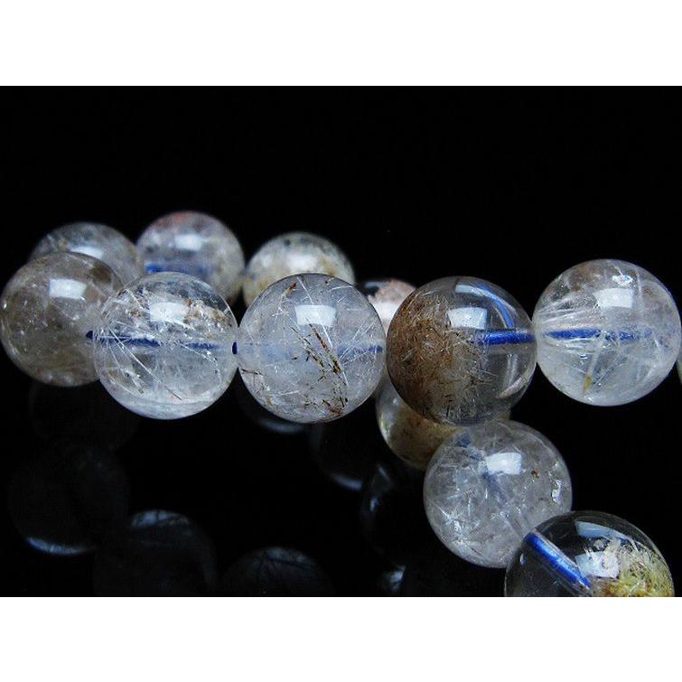 ホワイトガーデンファントムクォーツ ブレスレット 14mm t239-3165