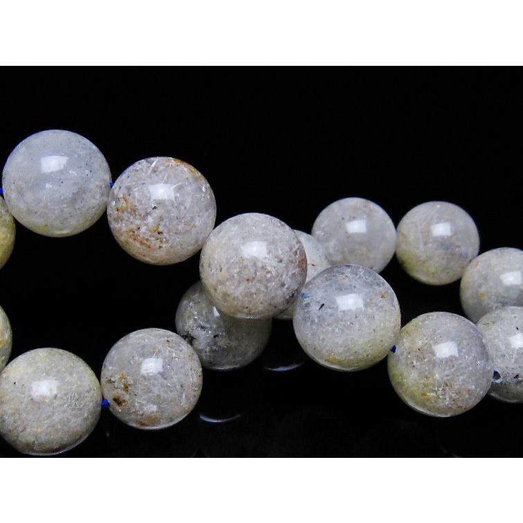 ホワイトガーデンファントムクォーツ ブレスレット 14mm t239-3209