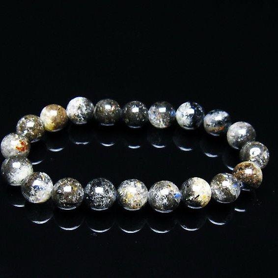 ガーデンクォーツ ブレスレット トルマリンルチル 10mm t253-3169 : 誠