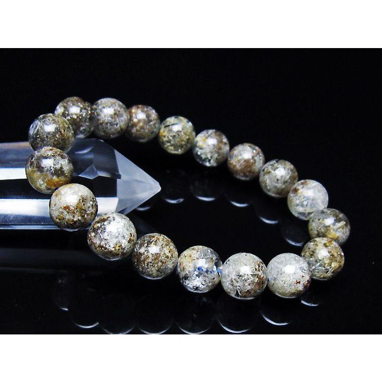 ガーデン トルマリンルチル入り ブレスレット 11mm t253-3200 : 誠安