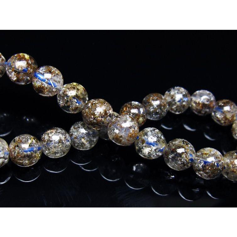 ガーデンクォーツ ブレスレット トルマリンルチル 8mm t253-3267 : 誠