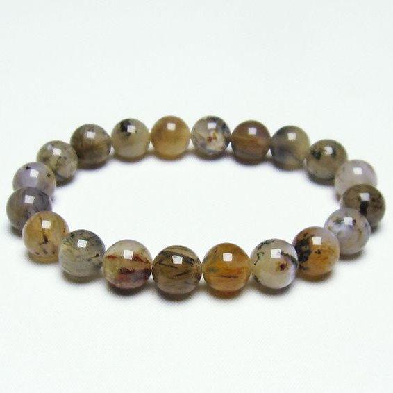 ルチルインアゲート ブレスレット 10mm t258-1840 : 誠安天然石専門店