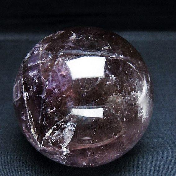 アメジスト 丸玉 78mm t259-12918 : 誠安天然石専門店 - 通販 - Yahoo