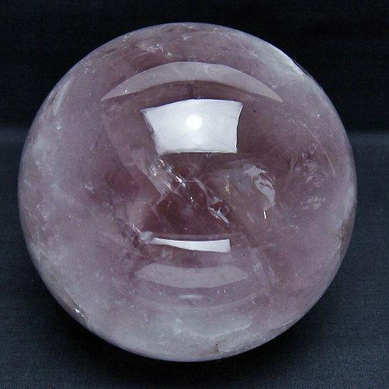 天然石 ＊ 丸玉 アメジスト お守り 置物 約110mm 【公式通販】