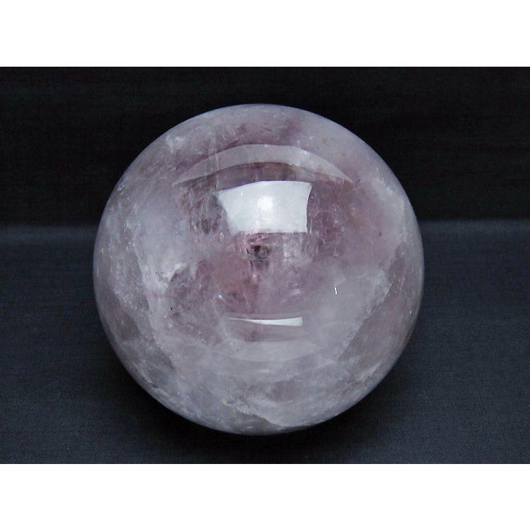 天然石 ＊ 丸玉 アメジスト お守り 置物 約110mm 天然石 ＊ 丸玉 アメジスト お守り 置物 約110mm