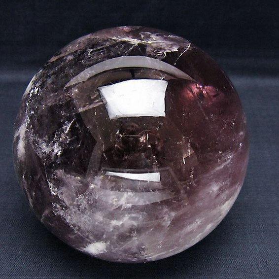 1.1Kg アメジスト 丸玉 92mm t259-13572 : 誠安天然石専門店 - 通販