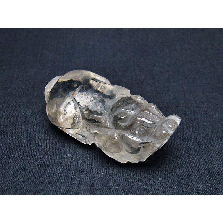 【高品質】水晶　赤ちゃん貔貅　置物 ヒマラヤ水晶 ヒキュウ 貔貅 置物 t261-1184 : 誠安天然石専門店