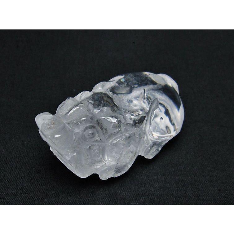 ヒマラヤ水晶 ヒキュウ 貔貅 置物 t261-1194 : 誠安天然石専門店