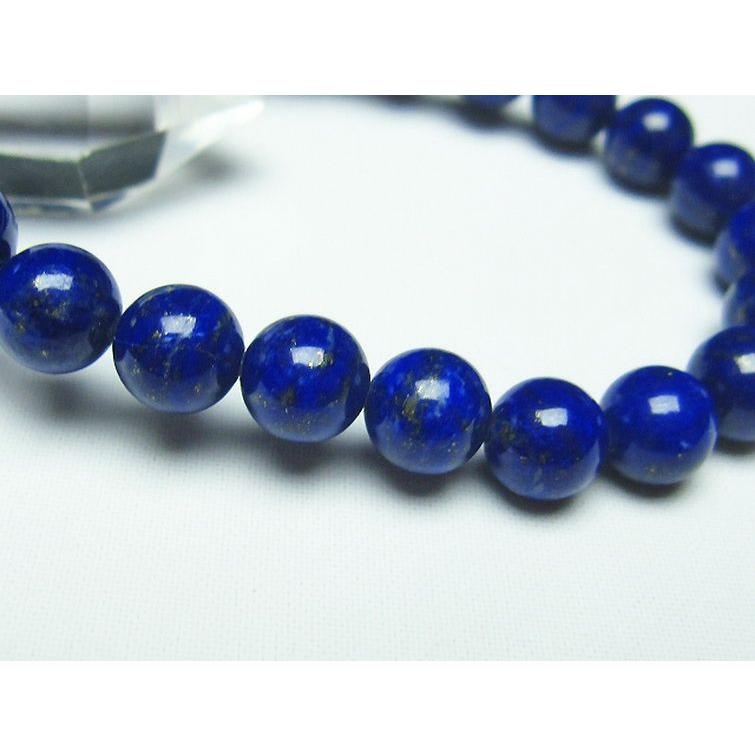 ラピスラズリ ブレスレット 8mm t28-12361