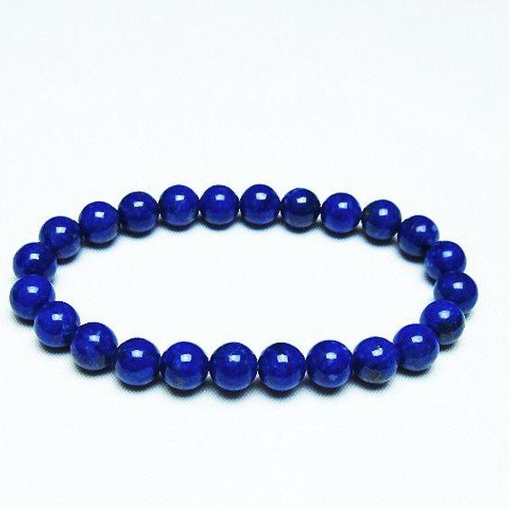 ラピスラズリ ブレスレット 8mm t28-12592 : 誠安天然石専門店 - 通販