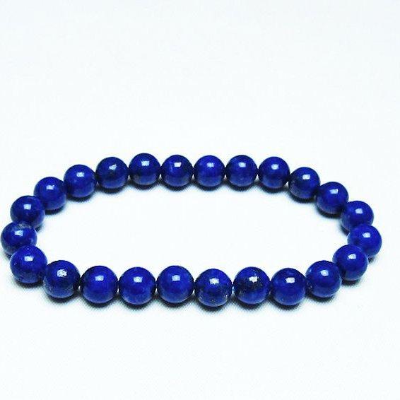 ラピスラズリ ブレスレット 8mm t28-12615 : 誠安天然石専門店 - 通販