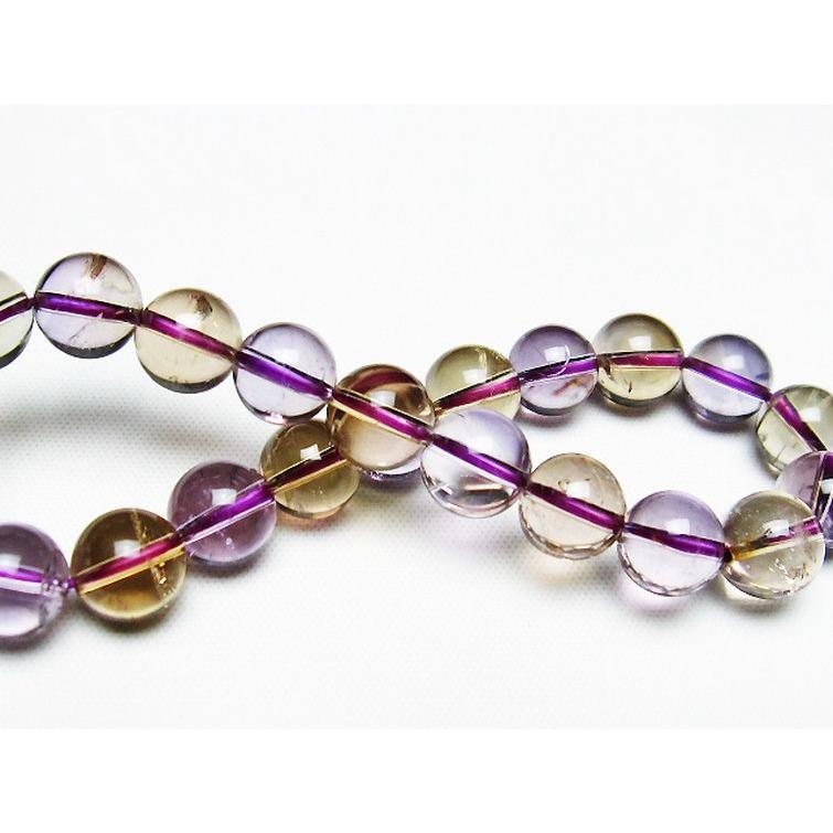 アメトリン ブレスレット 9mm t29-8338 : 誠安天然石専門店 - 通販