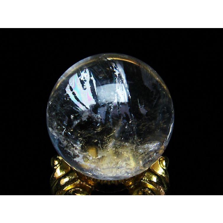 虹入り ヒマラヤ水晶 丸玉 23mm t294-4355 : 誠安天然石専門店 - 通販