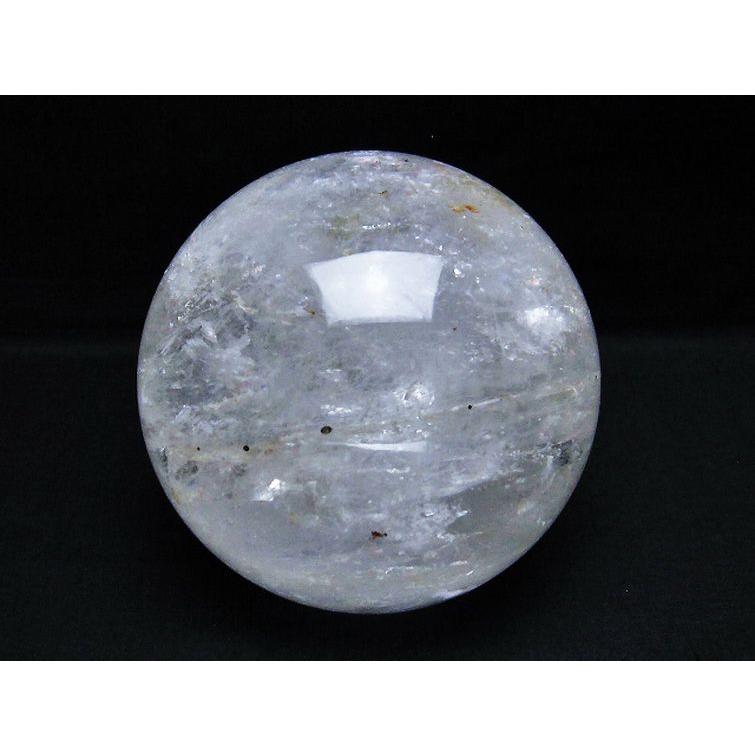 1.9Kg 虹入り ヒマラヤ水晶 丸玉 112mm t296-1977_1