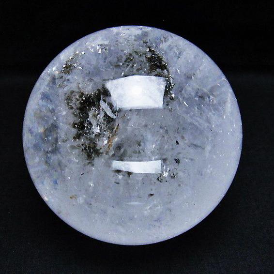 ヒマラヤガーデンクォーツ（庭園水晶） 丸玉 89mm t296-1995 : 誠安