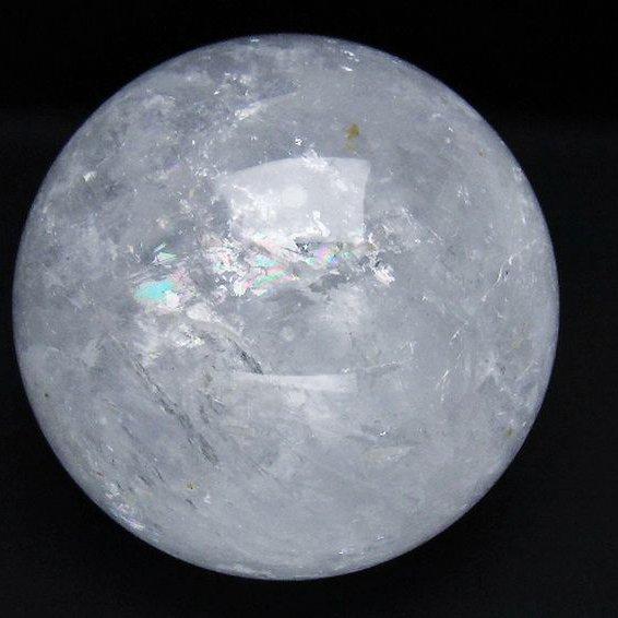 1.1Kg ヒマラヤ水晶 丸玉 91mm t296-2912 : 誠安天然石専門店 - 通販