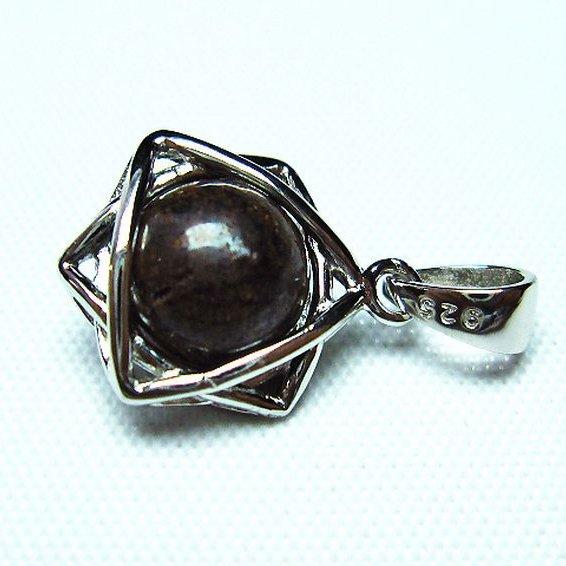 コンドライト「サハラNWA869隕石」 ペンダント t298-526 : 誠安天然石