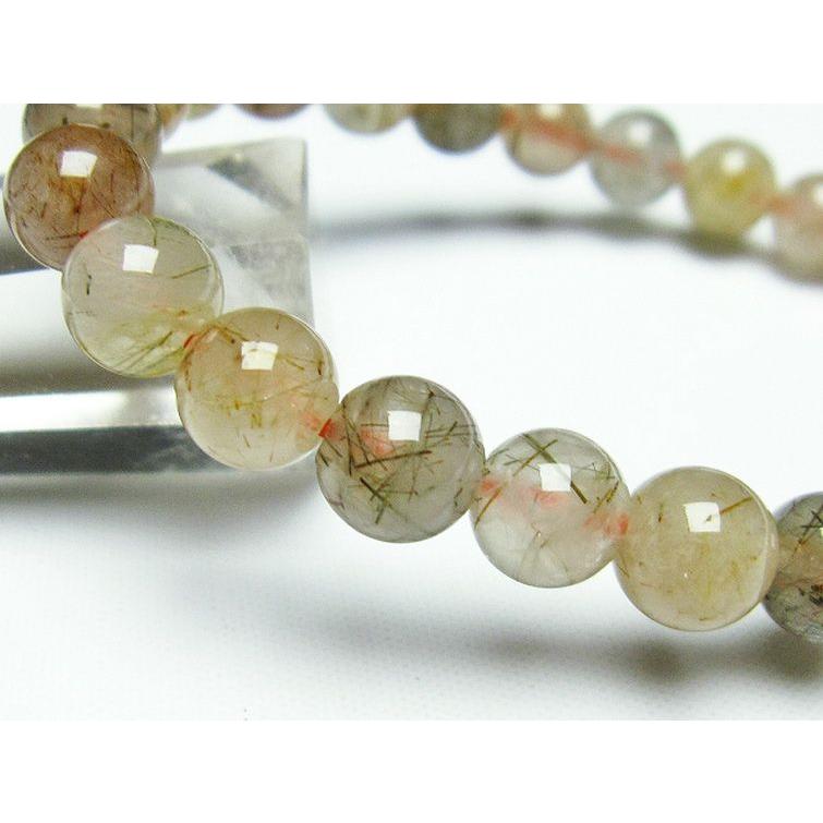 ルチル水晶 ブレスレット 8mm t308-1906 : 誠安天然石専門店 - 通販