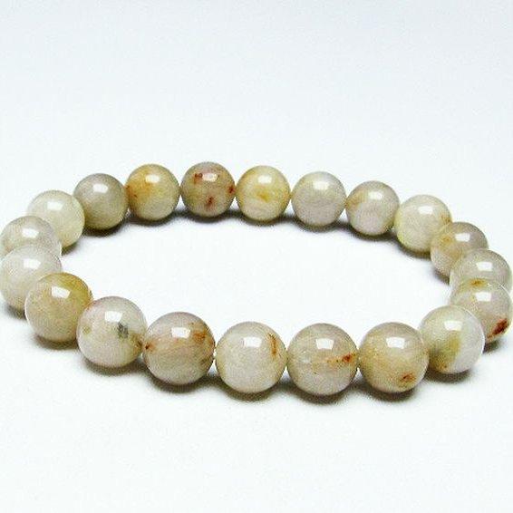 ラビットヘアールチル ブレスレット 10mm t316-1571 : 誠安天然石専門