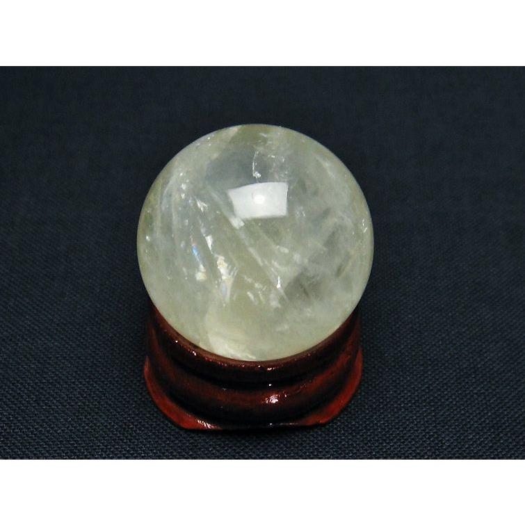 シトリン水晶 丸玉 24mm t318-5856 : 誠安天然石専門店 - 通販 - Yahoo