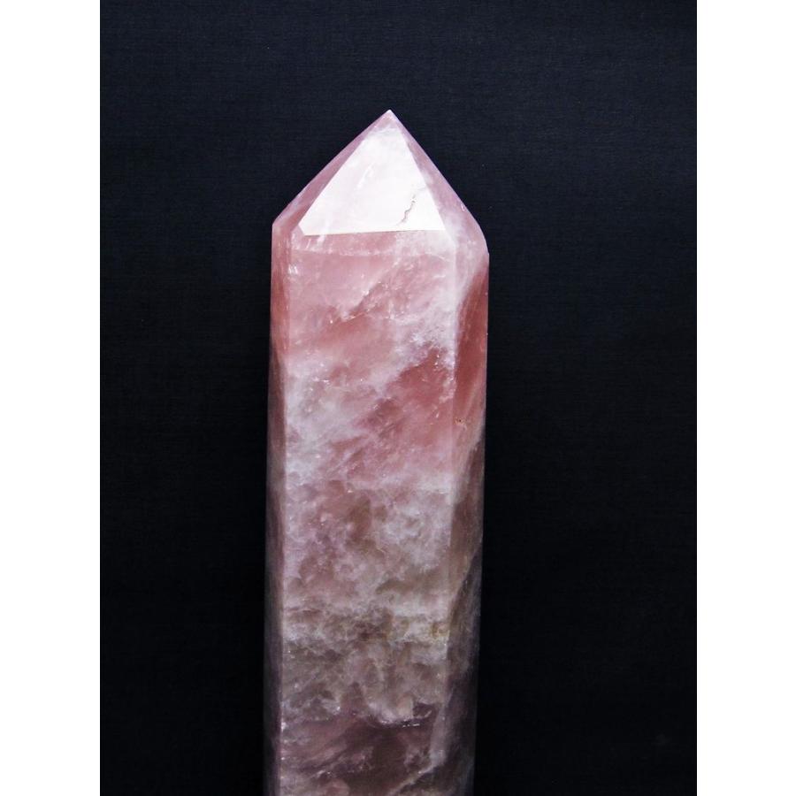 2.8Kg ローズクォーツ 六角柱 t332-6124 : 誠安天然石専門店 - 通販