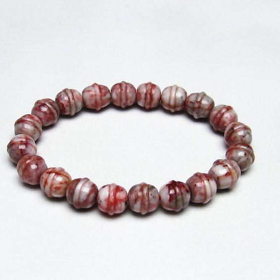 シナバークォーツ 賢者の石 ブレスレット 10mm t34-11999 : 誠安天然石