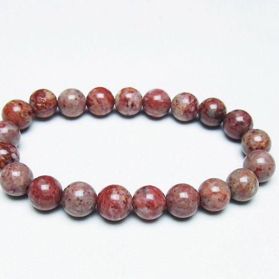 シナバークォーツ 賢者の石 ブレスレット 9mm t34-13305 : 誠安天然石