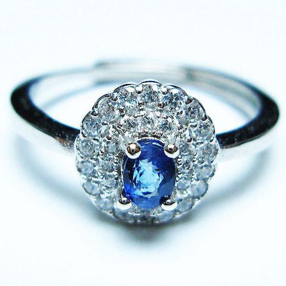 サファイア 指輪 (17号) t351-1369 : 誠安天然石専門店 - 通販 - Yahoo