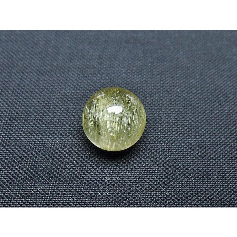 ルチルクォーツ 丸玉 ゴールドタイチンルチル水晶 10mm t355-1249 : 誠
