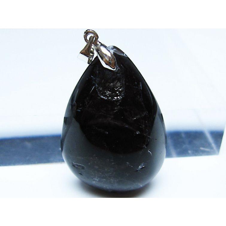 モリオン 純天然 黒水晶 ペンダント t359-1962 : 誠安天然石専門店
