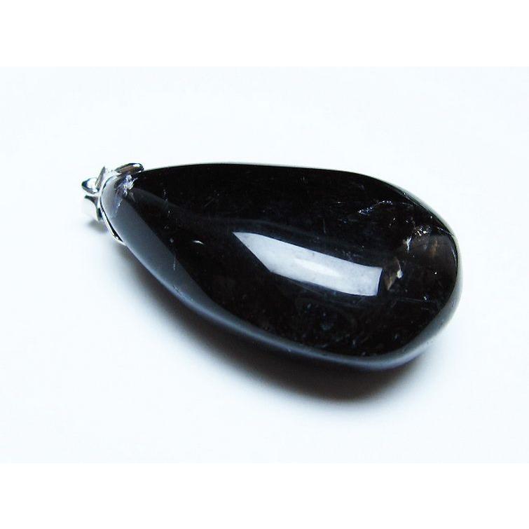 黒水晶 モリオン 純天然 黒水晶 ペンダント t359-1962 : 誠安天然石専門店