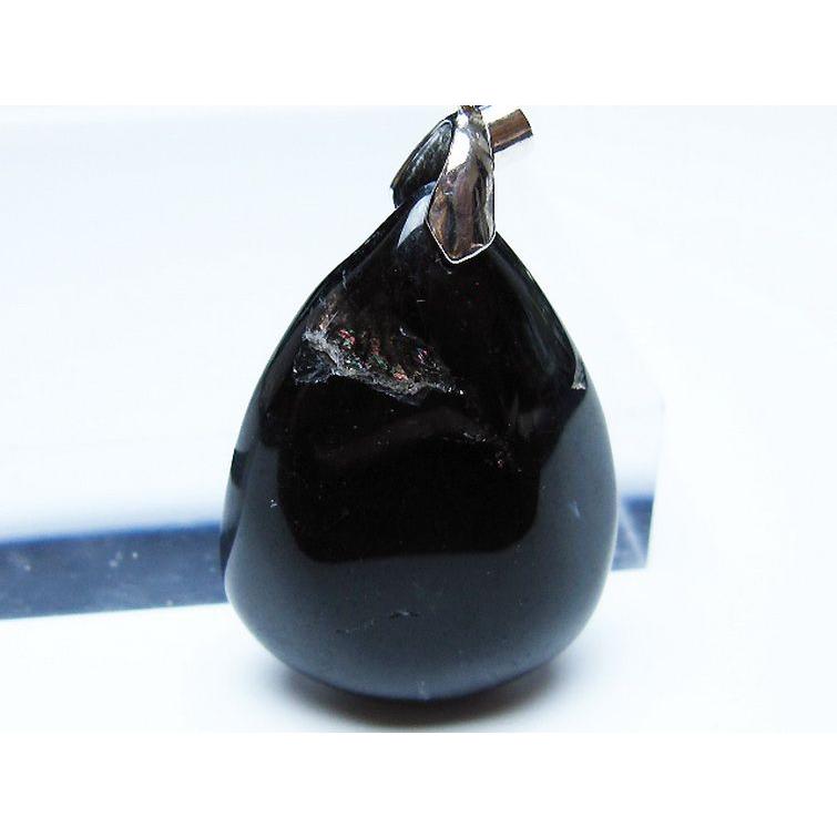 モリオン 純天然 黒水晶 ペンダント t359-1985 : 誠安天然石専門店