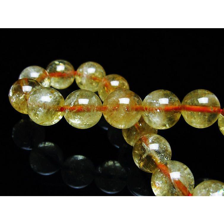 ➇新品•未使用•高品質•天然石虹入りレインボーシトリン　5cmx9cm 244g 虹入り シトリン ブレスレット 11mm t366-13246 : 誠安天然石専門店