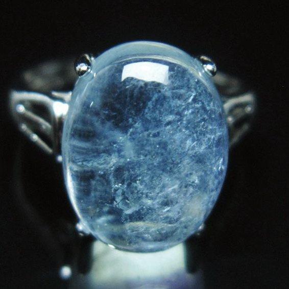 アクアマリン 指輪14号