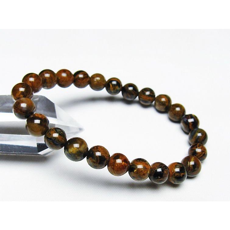 ピーターサイト ブレスレット 8mm t37-7029 : 誠安天然石専門店 - 通販 