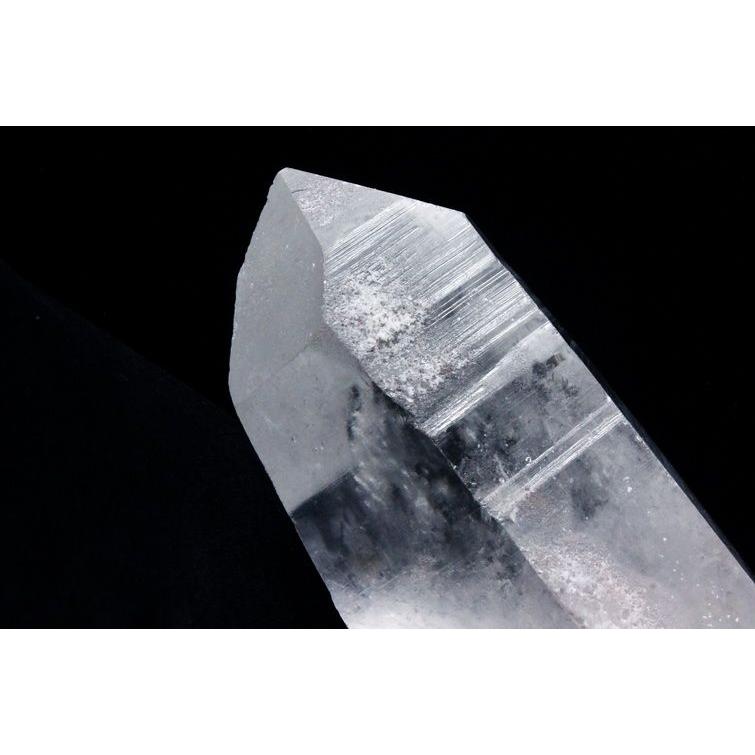レムリアンシード 水晶 ポイント 原石 ミナスジェライス州コリント産 ※証明書付き t370-4115_2